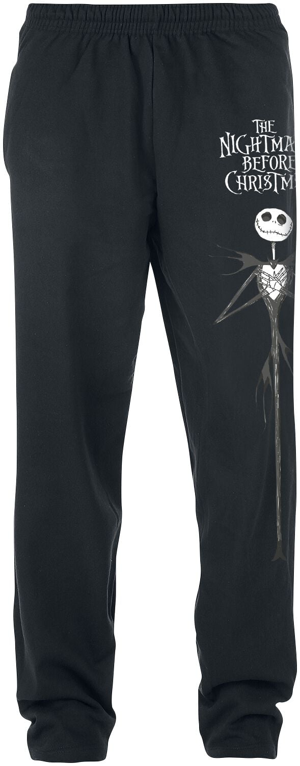 Bas de survêtement Disney de L'Étrange Noël De Monsieur Jack - Jack - S à XXL - pour Homme - noir - L'Étrange Noël De Monsieur Jack