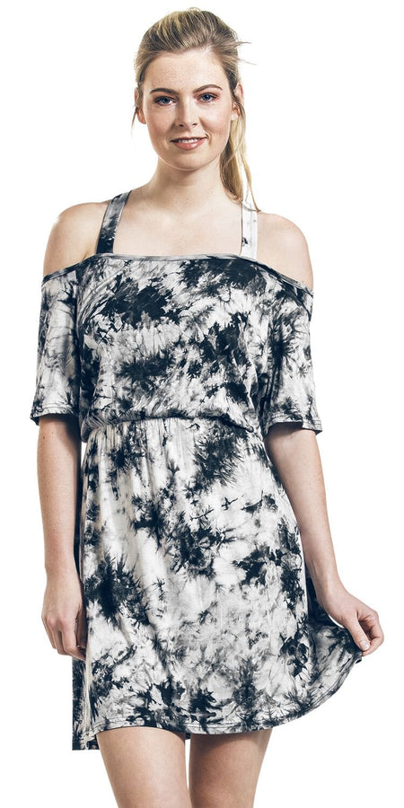 Robe courte  de Innocent - Saga Tie Dye - S à XXL - pour Femme - gris - innocent