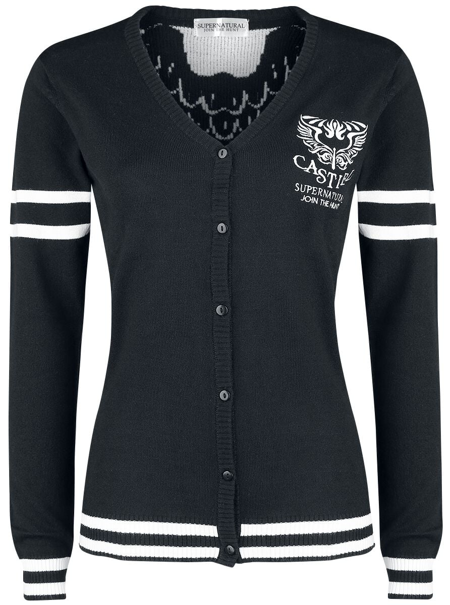 Gilets & Ponchos  de Supernatural - Castiel - S à XXL - pour Femme - noir - Supernatural