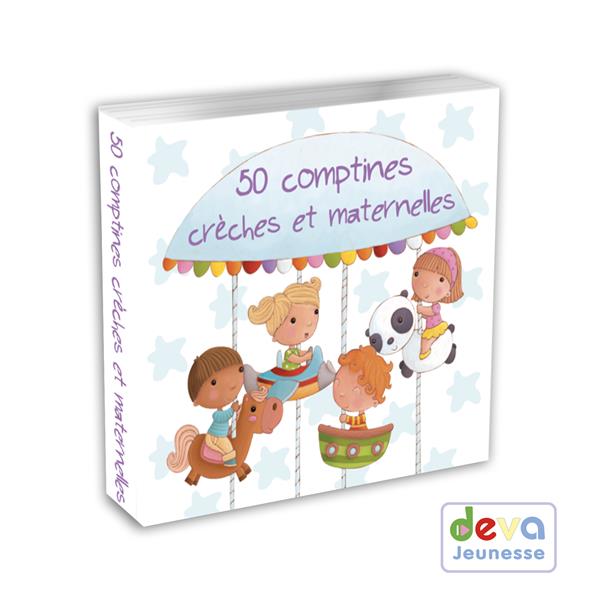 50 comptines crèches et maternelles - Edition digipack - Front Cover