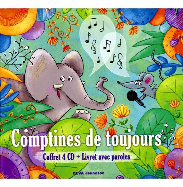 Comptines de toujours - Coffret - Front Cover