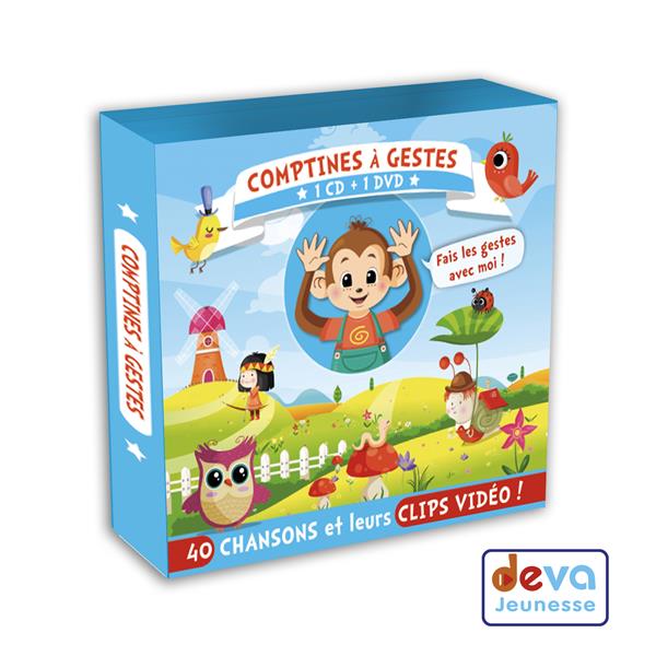 Comptines à gestes Inclus DVD - Front Cover