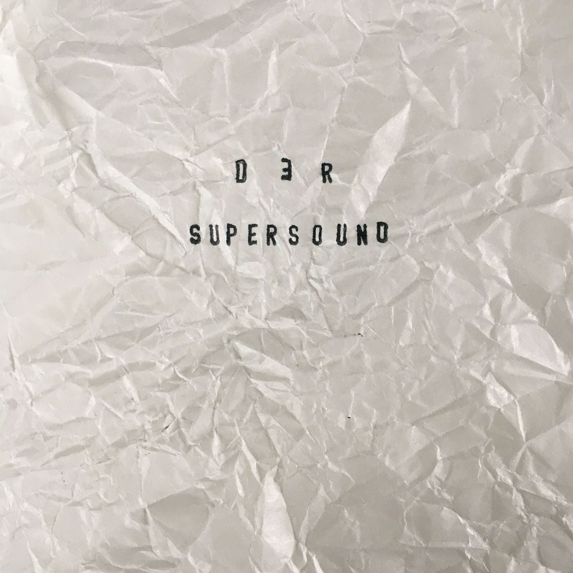 SUPERSOUND (vinyle blanc) - Front Cover