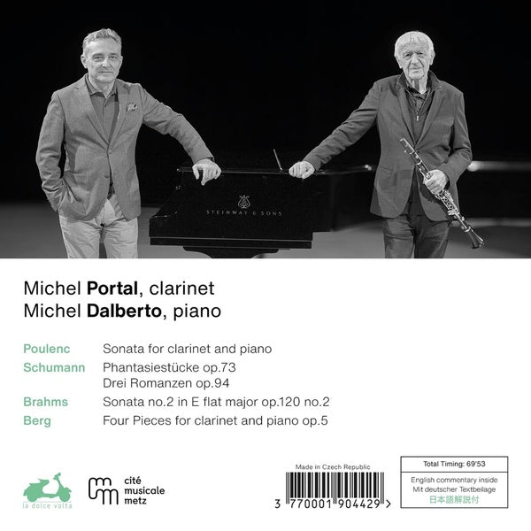Sonates pour clarinette et piano - Front Cover