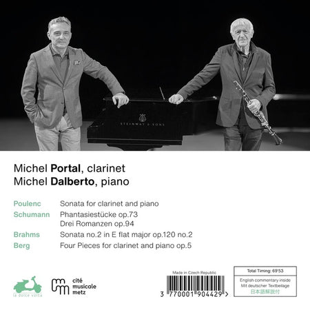 Sonates pour clarinette et piano - Front Cover