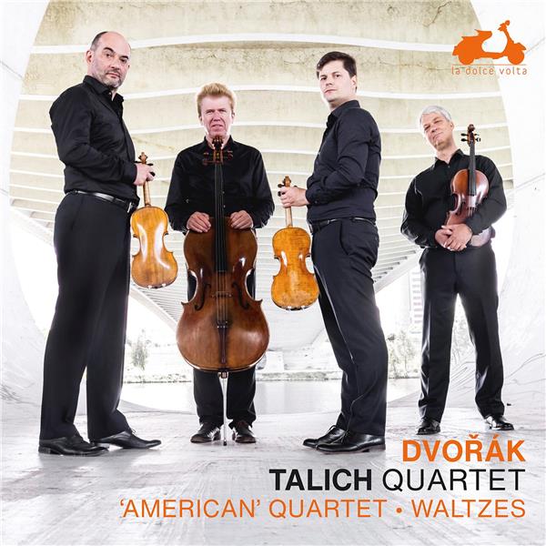 Dvorák : "American" Quartet, 8 Waltzes - Front Cover