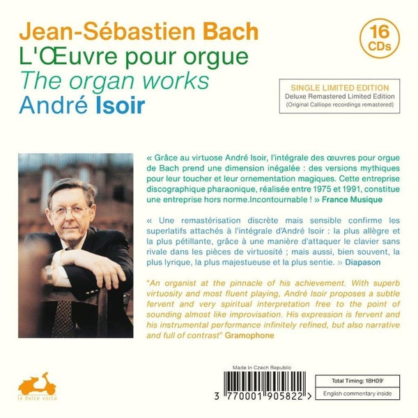 L'Œuvre pour orgue - Front Cover