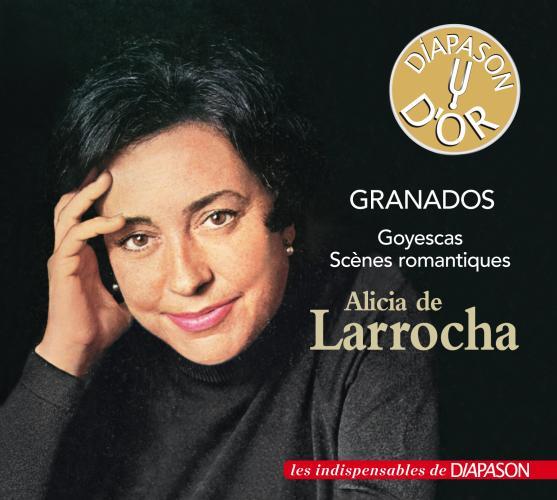 Granados : Goyescas - Scènes romantiques. Larrocha - Front Cover