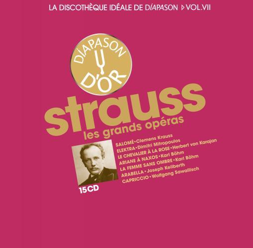 Discothèque idéale de diapason Volume 7 Opéras de Strauss Coffret 15 CD - Front Cover