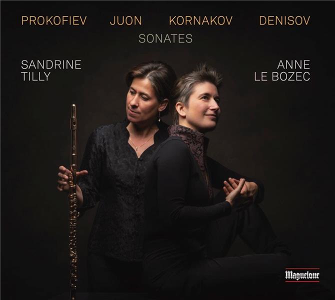 Sonates russes pour flûte et piano - Front Cover