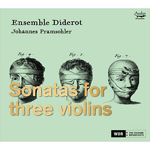 Sonatas for three violins - Front Cover