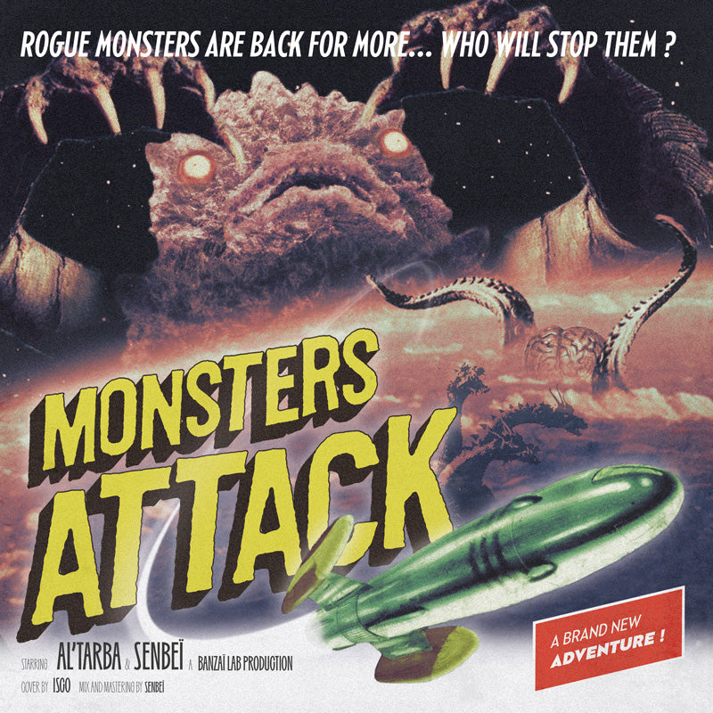 MONSTERS ATTACK/INVADERS - Front Cover
