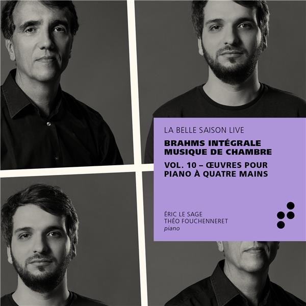 Œuvres pour piano à quatre mains Intégrale musique de chambre Volume 10 Live - Front Cover