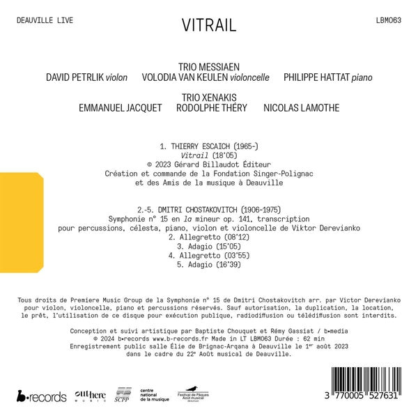 Vitrail - Front Cover