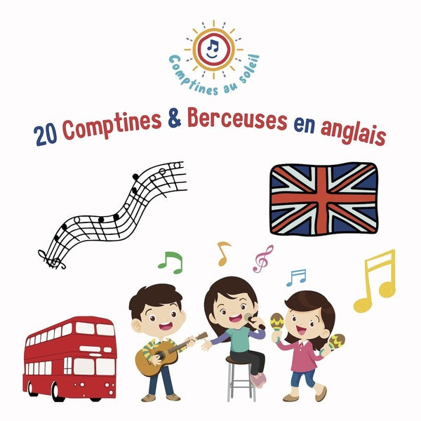 20 comptines et berceuses en anglais - Front Cover