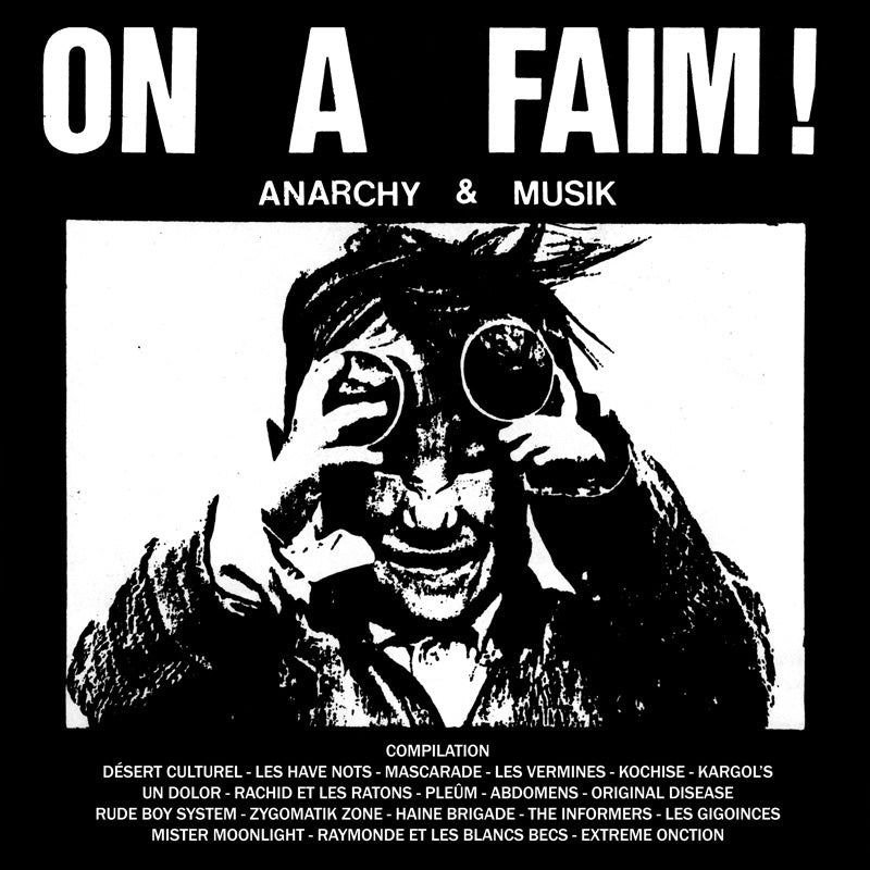 ON A FAIM/ANARCHY AND MUSIK - Front Cover