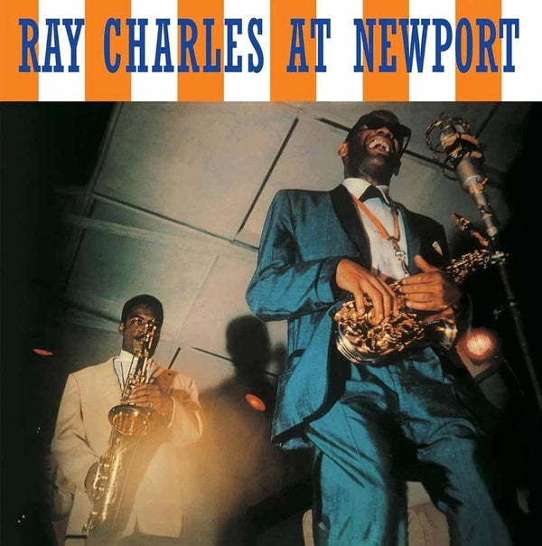 Ray Charles At Newport - Front Cover
