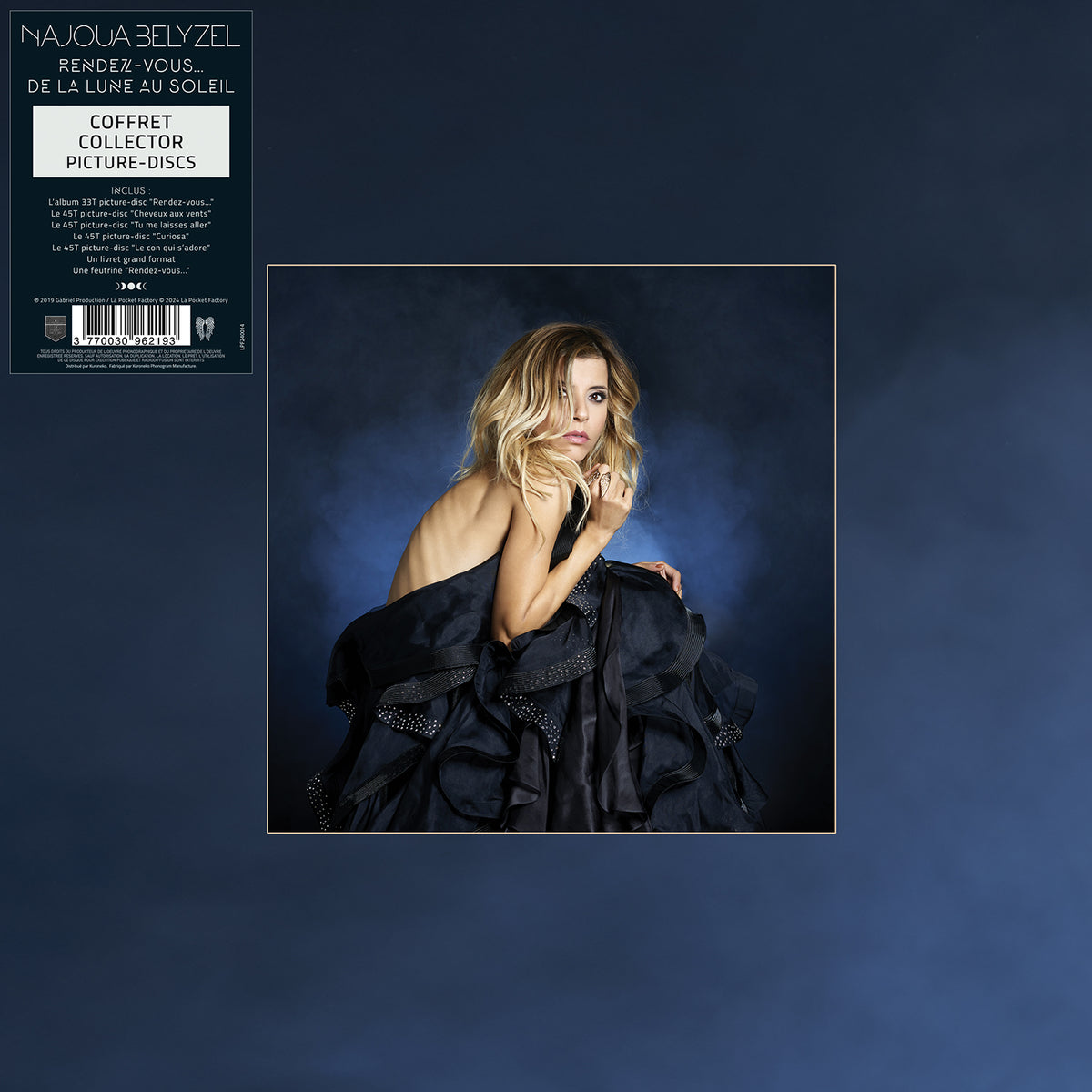 Rendez-vous… de la lune au soleil (Coffret limité collector/LP Picture Disc + 4x45T) - Front Cover