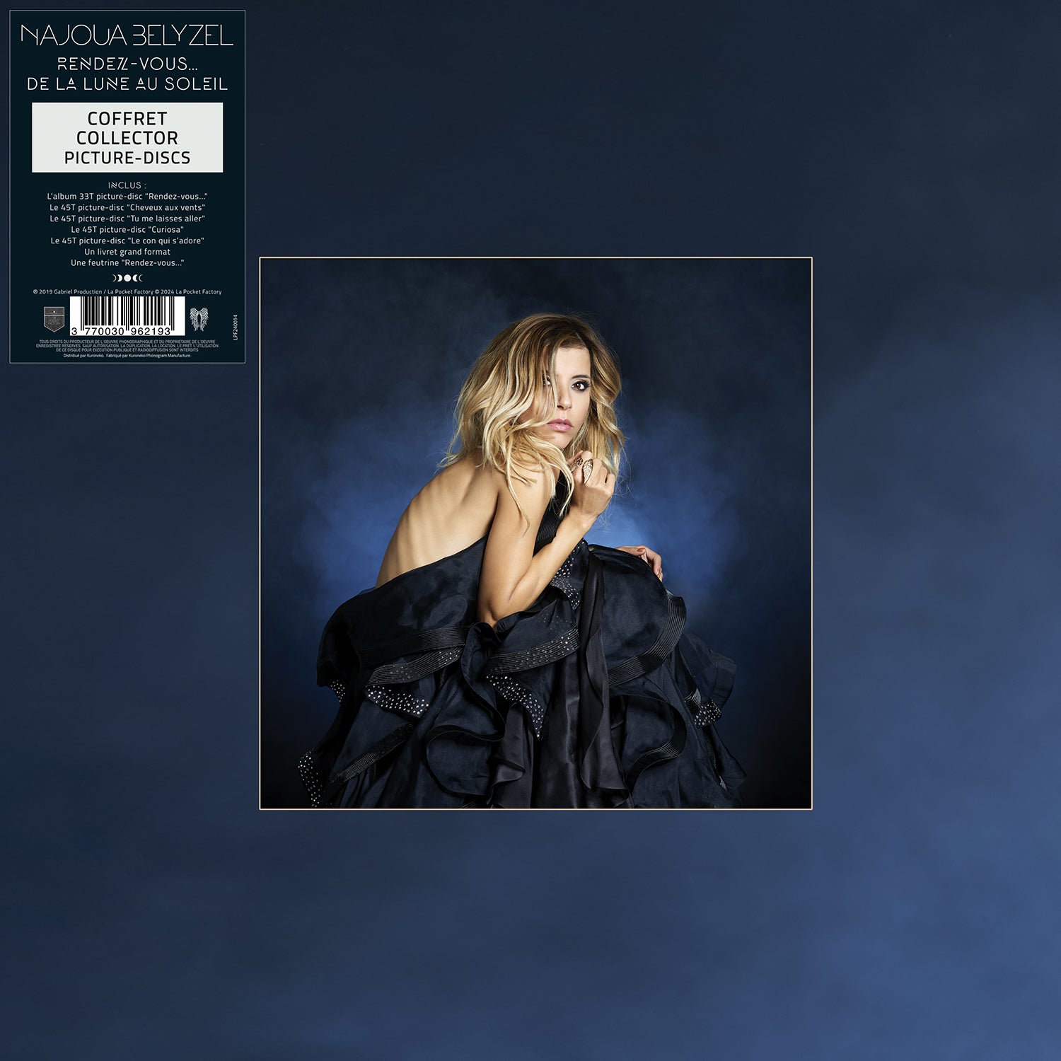 Rendez-vous… de la lune au soleil (Coffret limité collector/LP Picture Disc + 4x45T) - Front Cover