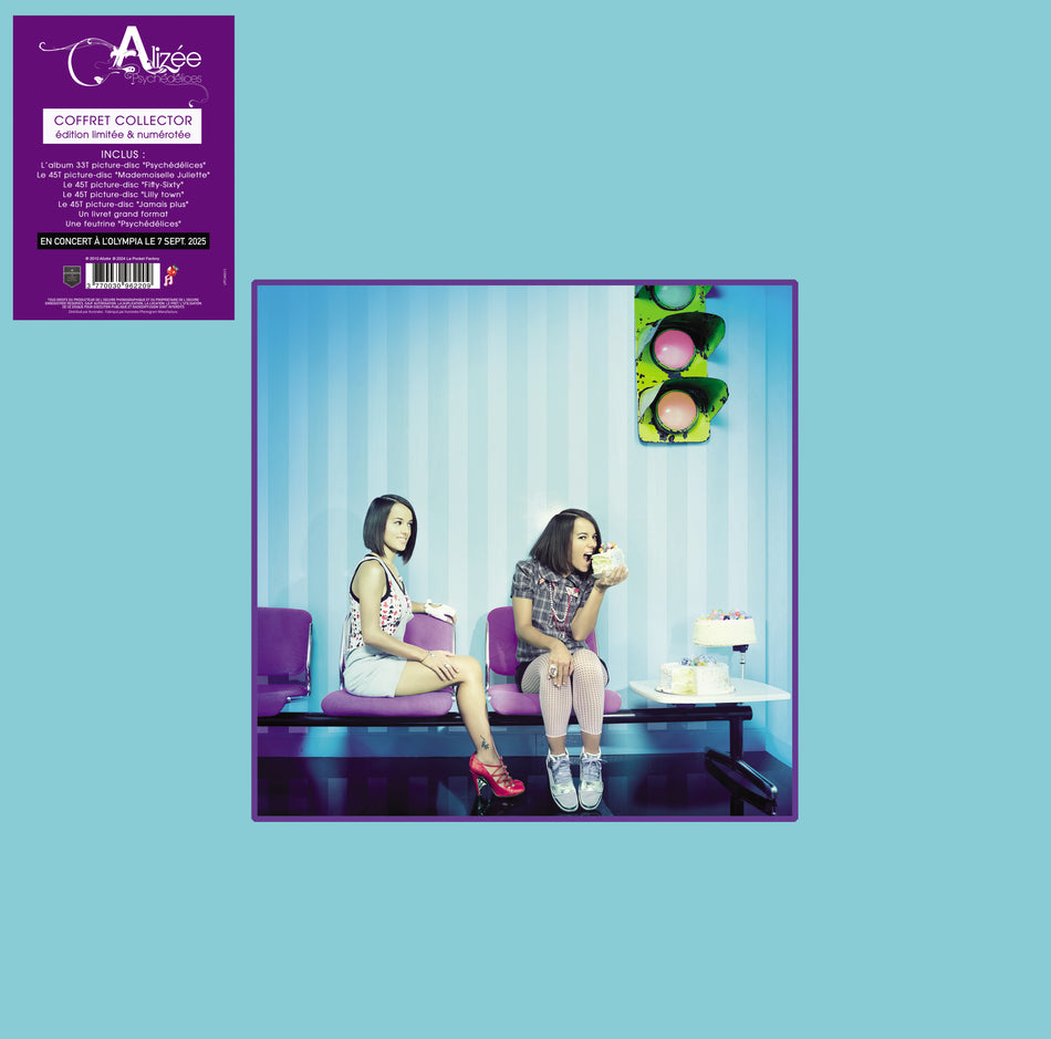Psychédélices/Box Collector LP + 4x45T Picture disc - Front Cover
