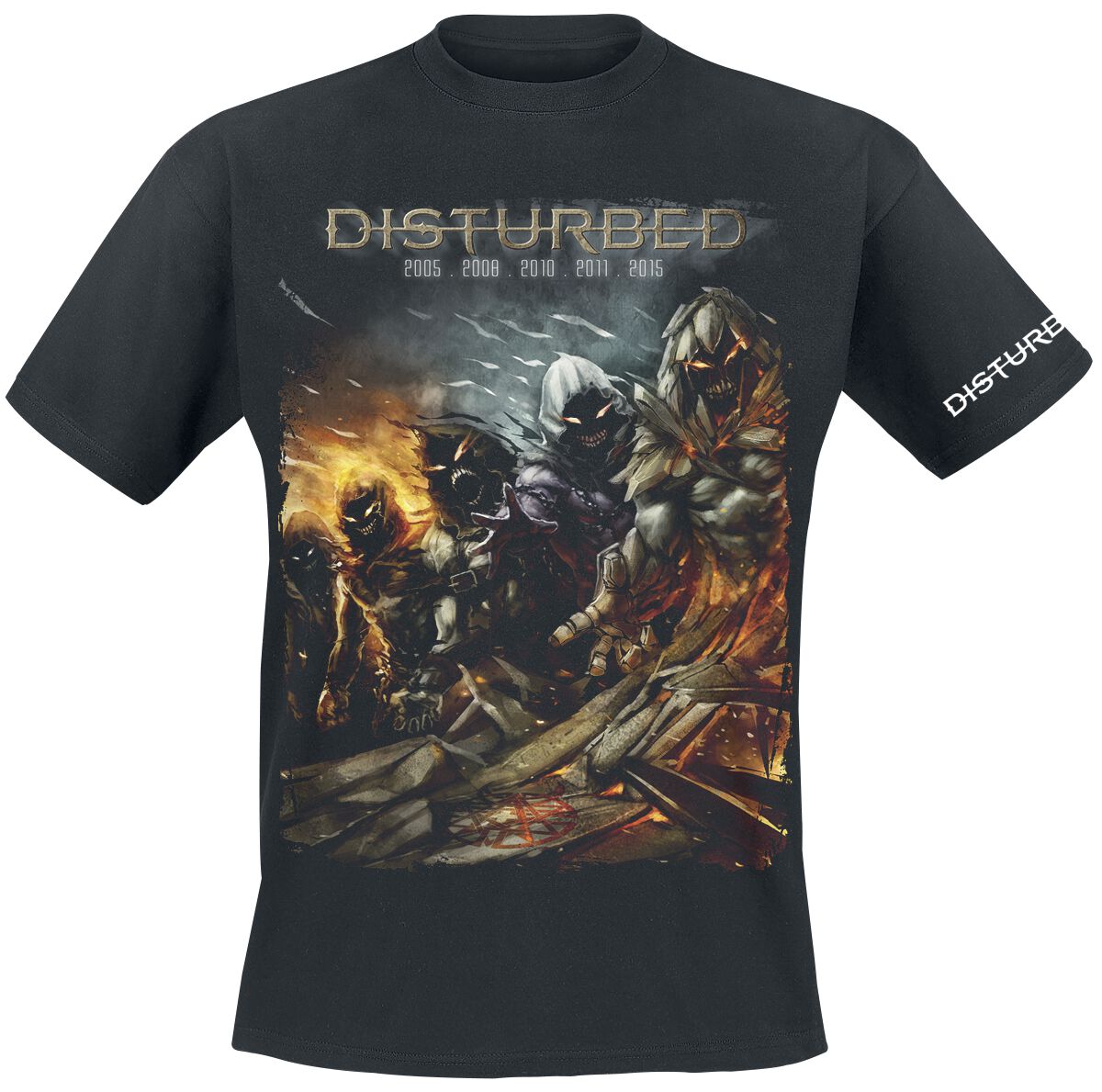 T-Shirt Manches courtes  de Disturbed - Evolution - The Guy - M à XXL - pour Homme - noir - Disturbed