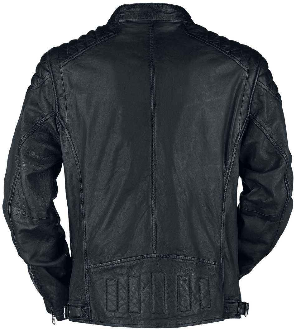 Veste en cuir  de Mauritius - Colt W18 Lasanv - S à XL - pour Homme - noir - Mauritius - View 2