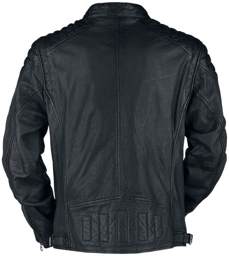 Veste en cuir  de Mauritius - Colt W18 Lasanv - S à 3XL - pour Homme - noir - Mauritius - View 2