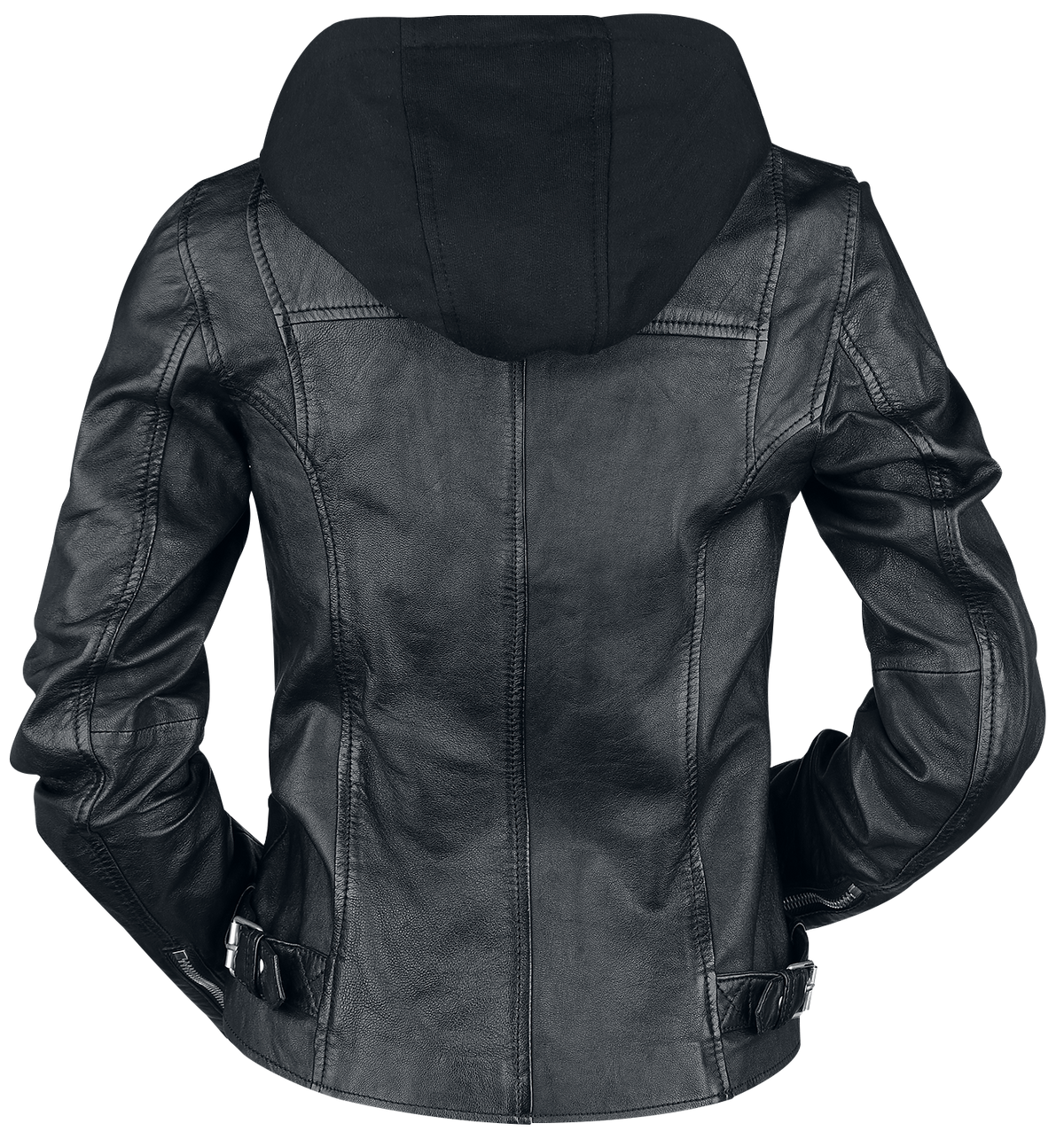 Veste en cuir  de Gipsy - Raja Slim Fit LEGV - XS à XXL - pour Femme - noir - gipsy - View 2