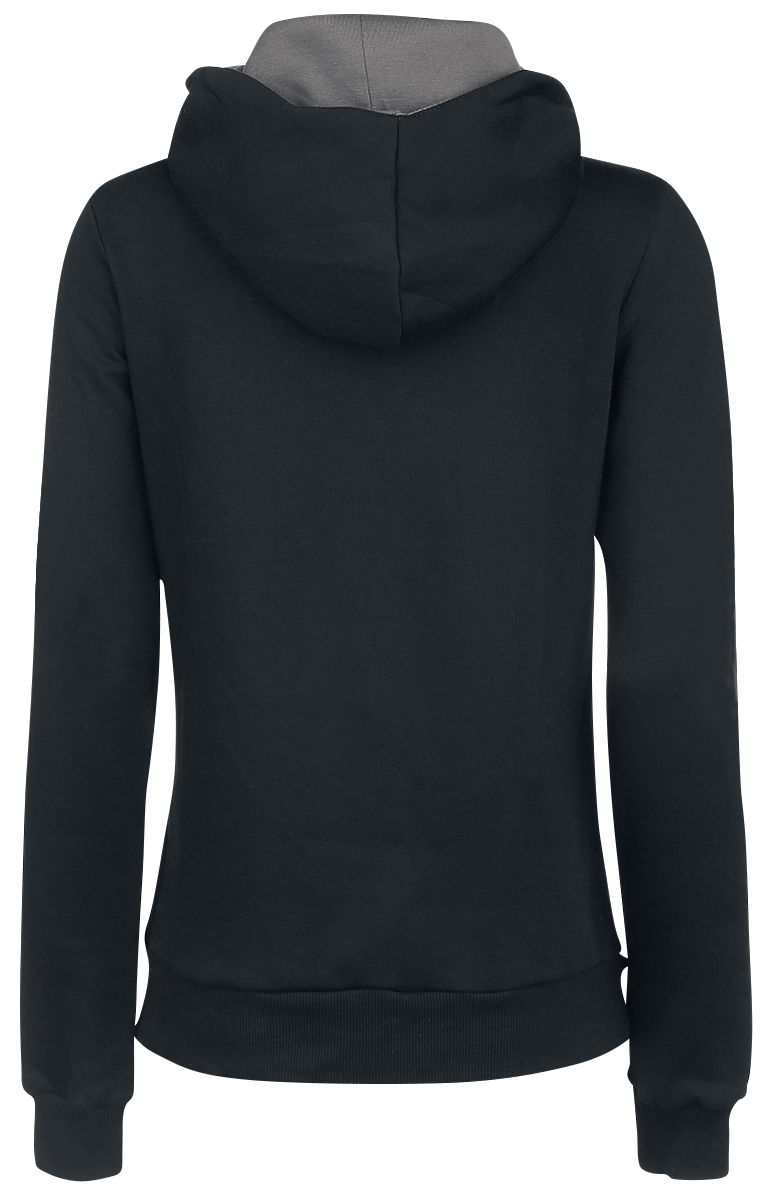 Sweat-shirt à capuche Disney de L'Étrange Noël De Monsieur Jack - Jack Skellington & Sally - Seriously Spooky - XS à 5XL - pour Femme - noir/gris - L'Étrange Noël De Monsieur Jack - View 2