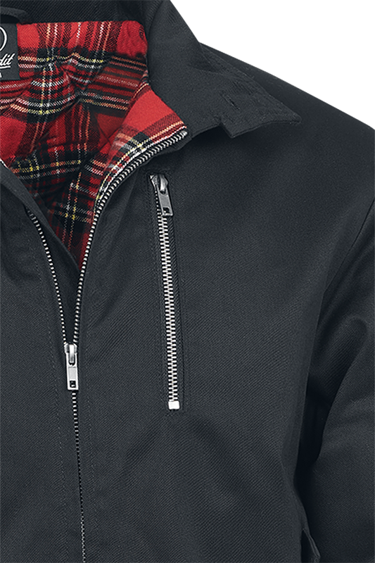 Veste mi-saison Rockabilly de Brandit - Veste d'hiver Lord Canterbury - M à XXL - pour Homme - noir - Brandit - View 2