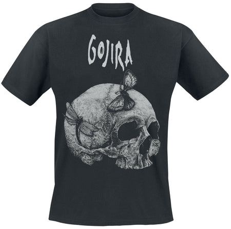 T-Shirt Manches courtes  de Gojira - Moth Skull - S à XXL - pour Homme - noir - Gojira