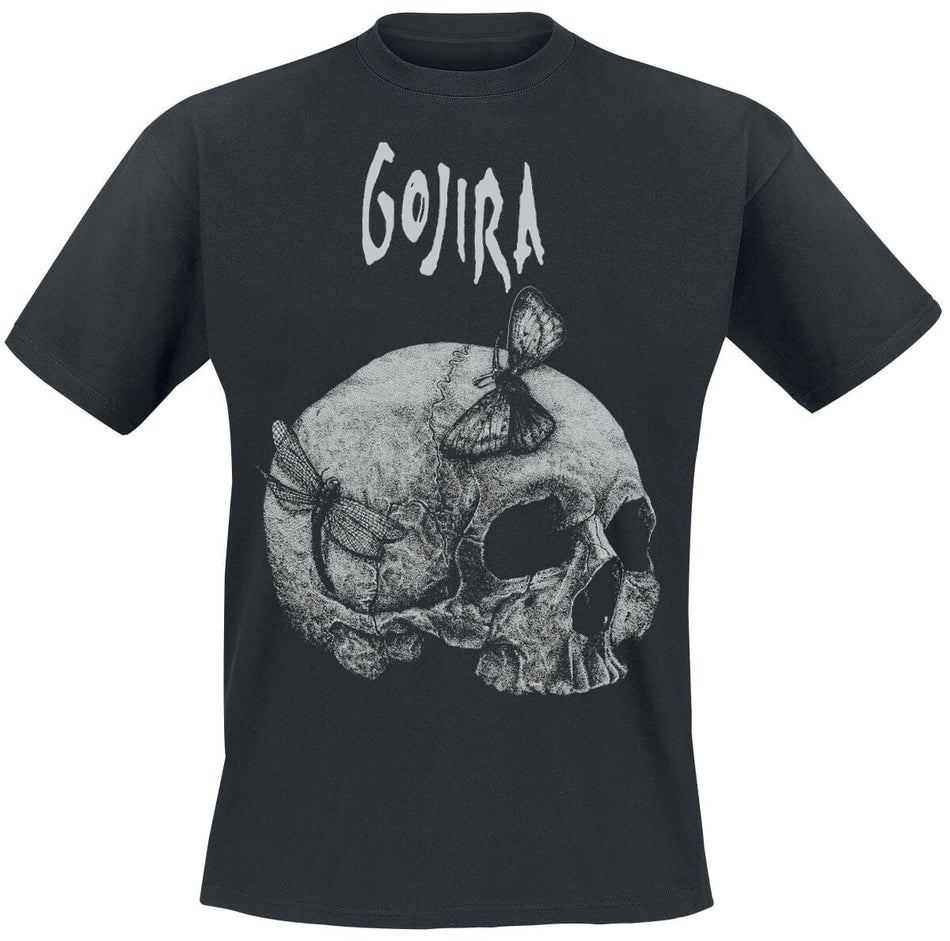 T-Shirt Manches courtes  de Gojira - Moth Skull - S à XXL - pour Homme - noir - Gojira