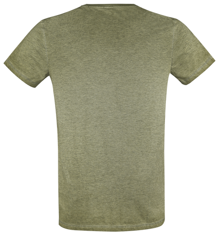 T-Shirt Manches courtes Gaming de Commodore 64 - C64 Logo - Vintage - S à XXL - pour Homme - vert chiné - Commodore 64 - View 2