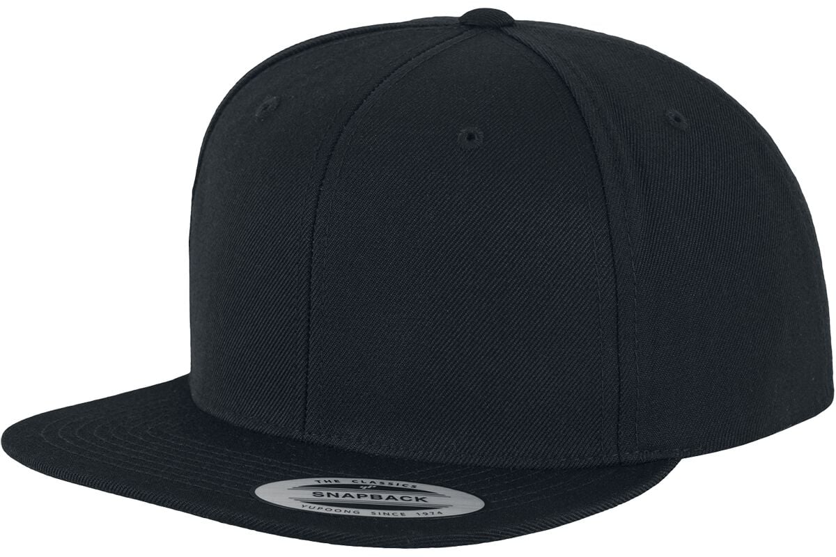 Casquette  de Flexfit - Casquette Coton Organique - pour Unisexe - noir - Flexfit