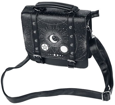 Sac à bandoulière Gothic de Banned Alternative - Cosmic - pour Unisexe - noir - Banned Alternative