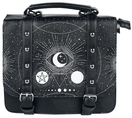 Sac à bandoulière Gothic de Banned Alternative - Cosmic - pour Unisexe - noir - Banned Alternative - View 2