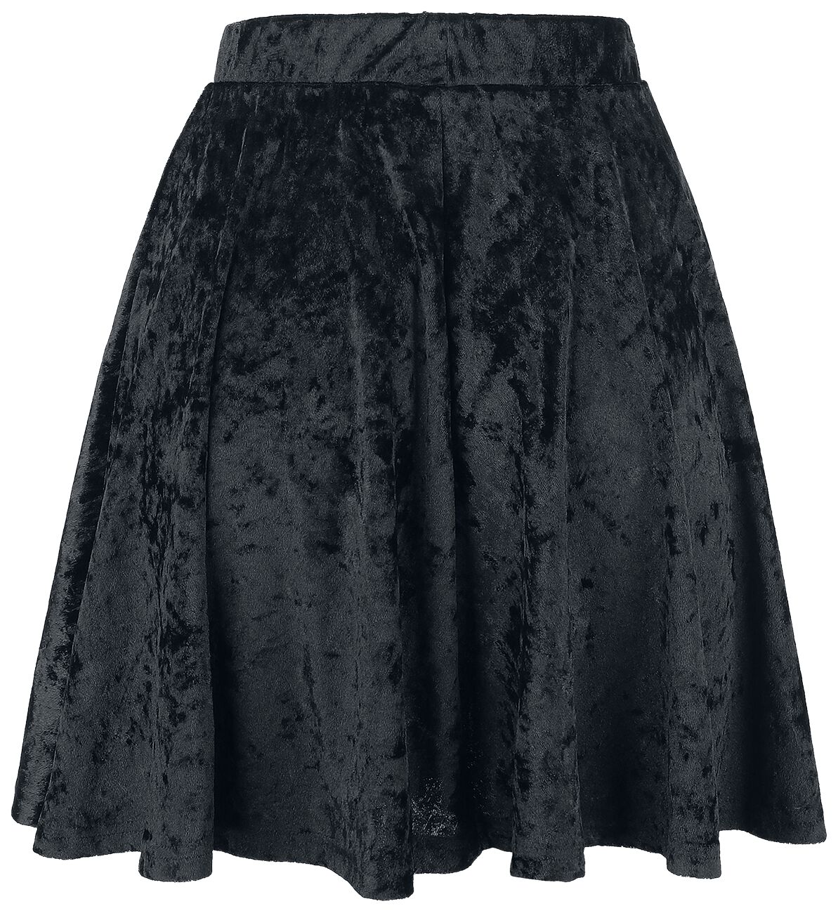 Jupe courte Gothic de Forplay - Jupe En Velours - S à XXL - pour Femme - noir - Forplay