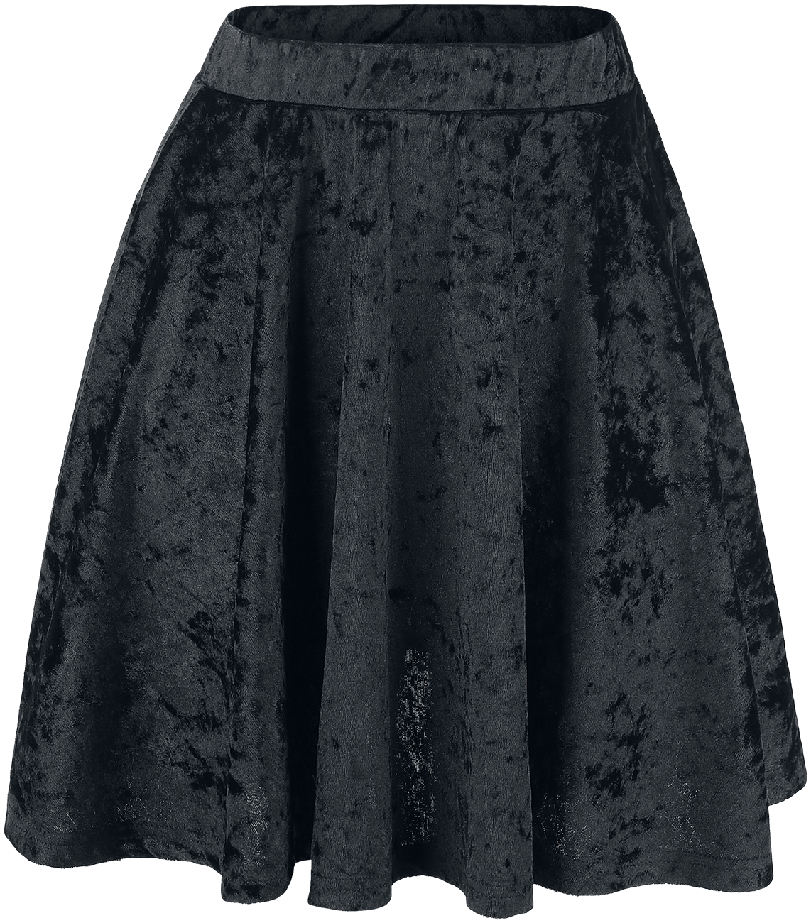 Jupe courte Gothic de Forplay - Jupe En Velours - S à XXL - pour Femme - noir - Forplay - View 2