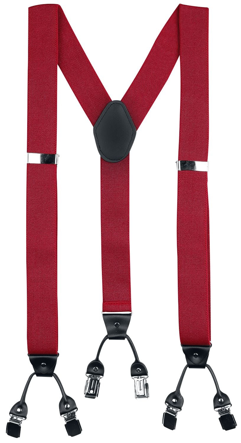 Bretelles Rockabilly de Banned Alternative - Bretelles Rockabilly - pour Unisexe - rouge - Banned Alternative