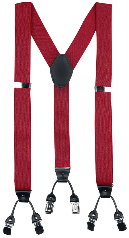 Bretelles Rockabilly de Banned Alternative - Bretelles Rockabilly - pour Unisexe - rouge - Banned Alternative