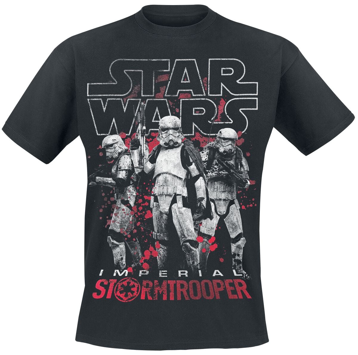 T-Shirt Manches courtes Disney de Star Wars - Solo: A Star Wars Story - Imperial Stormtrooper - S à 5XL - pour Homme - noir - Star Wars