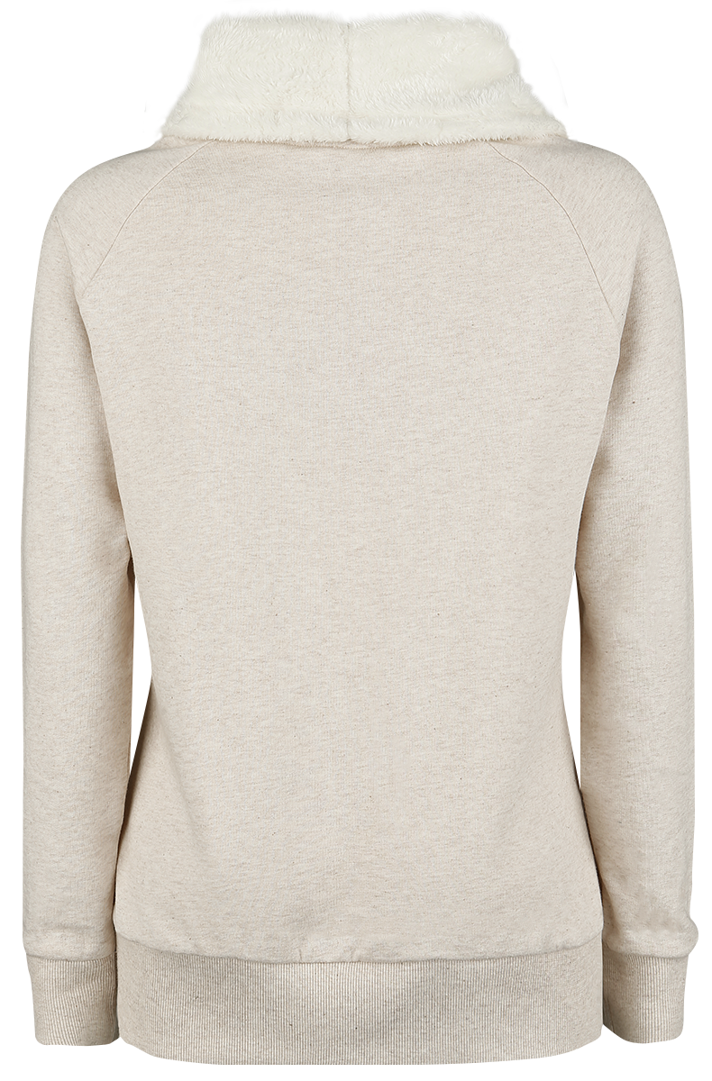 Sweat-shirt  de Snoopy - Snoopy Winter - S à XXL - pour Femme - beige chiné - Snoopy - View 2