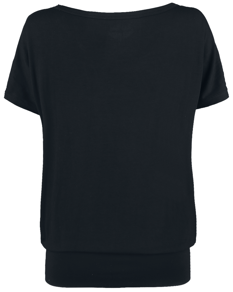 T-Shirt Manches courtes  de Rock Rebel by EMP - Can You Read My Mind - S à 3XL - pour Femme - noir - Rock Rebel by EMP - View 2