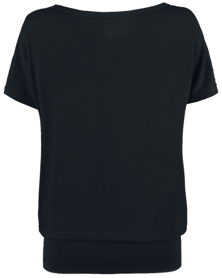 T-Shirt Manches courtes  de Rock Rebel by EMP - Can You Read My Mind - S à 3XL - pour Femme - noir - Rock Rebel by EMP - View 2