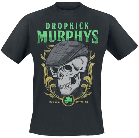 T-Shirt Manches courtes  de Dropkick Murphys - Skelly Skull - M à XXL - pour Homme - noir - Dropkick Murphys
