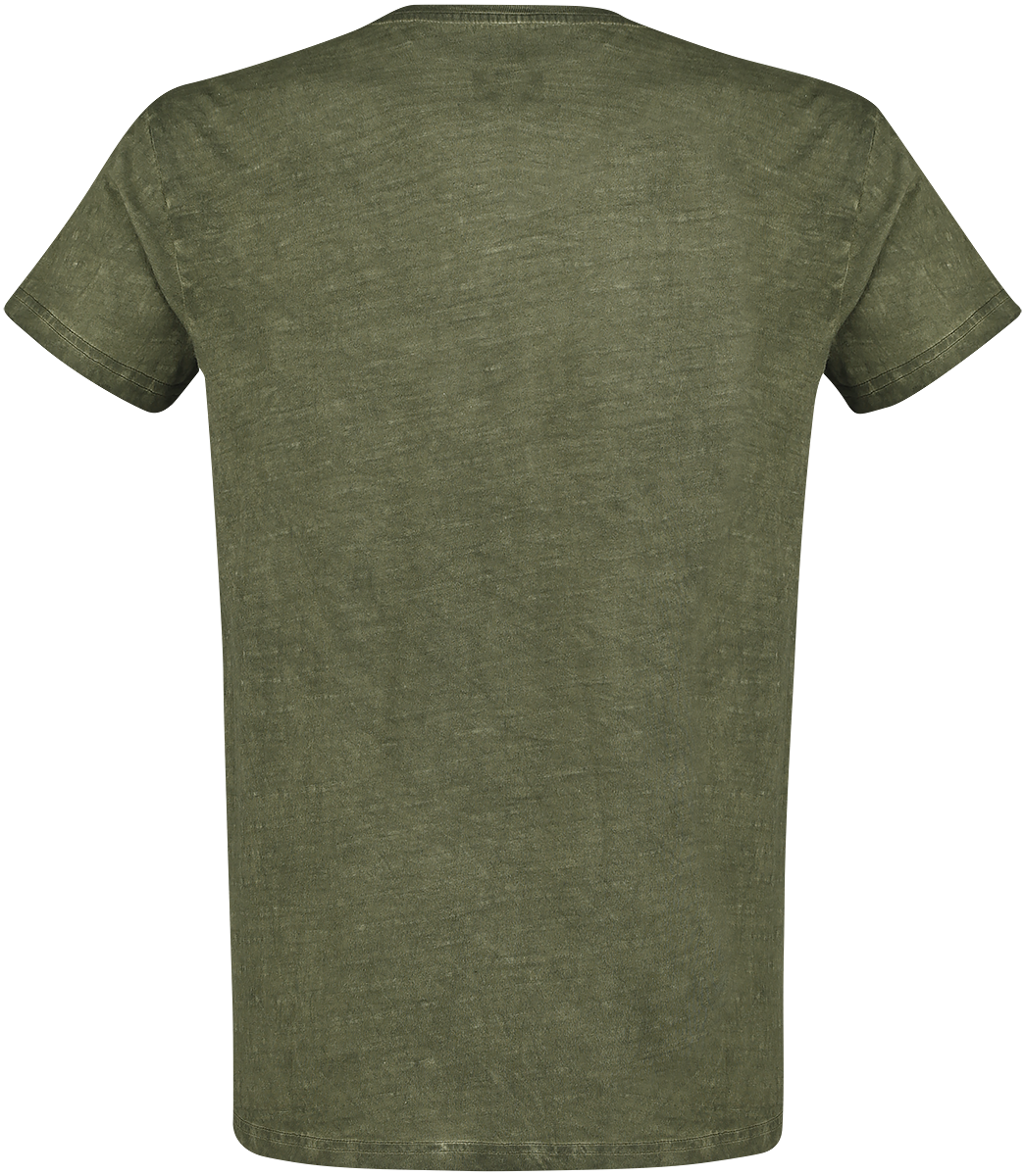 T-Shirt Manches courtes  de RED by EMP - Heavy Soul - S à L - pour Homme - olive - RED by EMP - View 2