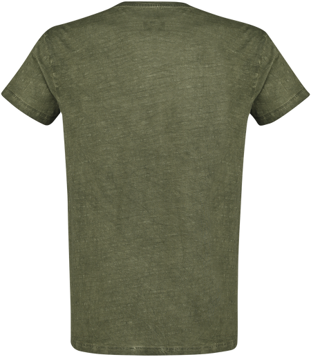 T-Shirt Manches courtes  de RED by EMP - Heavy Soul - S à L - pour Homme - olive - RED by EMP - View 2