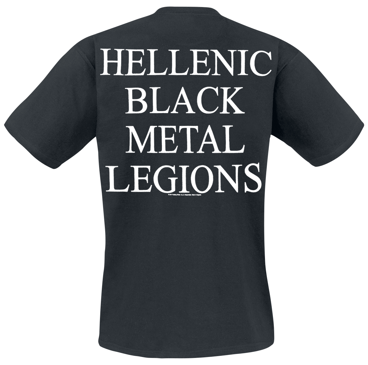 T-Shirt Manches courtes  de Rotting Christ - Hellenic Black Metal Legions - S à XXL - pour Homme - noir - Rotting Christ - View 2