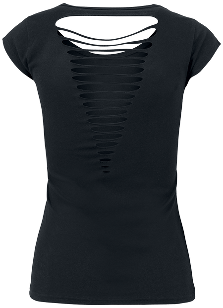 T-Shirt Manches courtes  de Guns N' Roses - Pink Bullet - S à XL - pour Femme - noir - Guns N' Roses - View 2