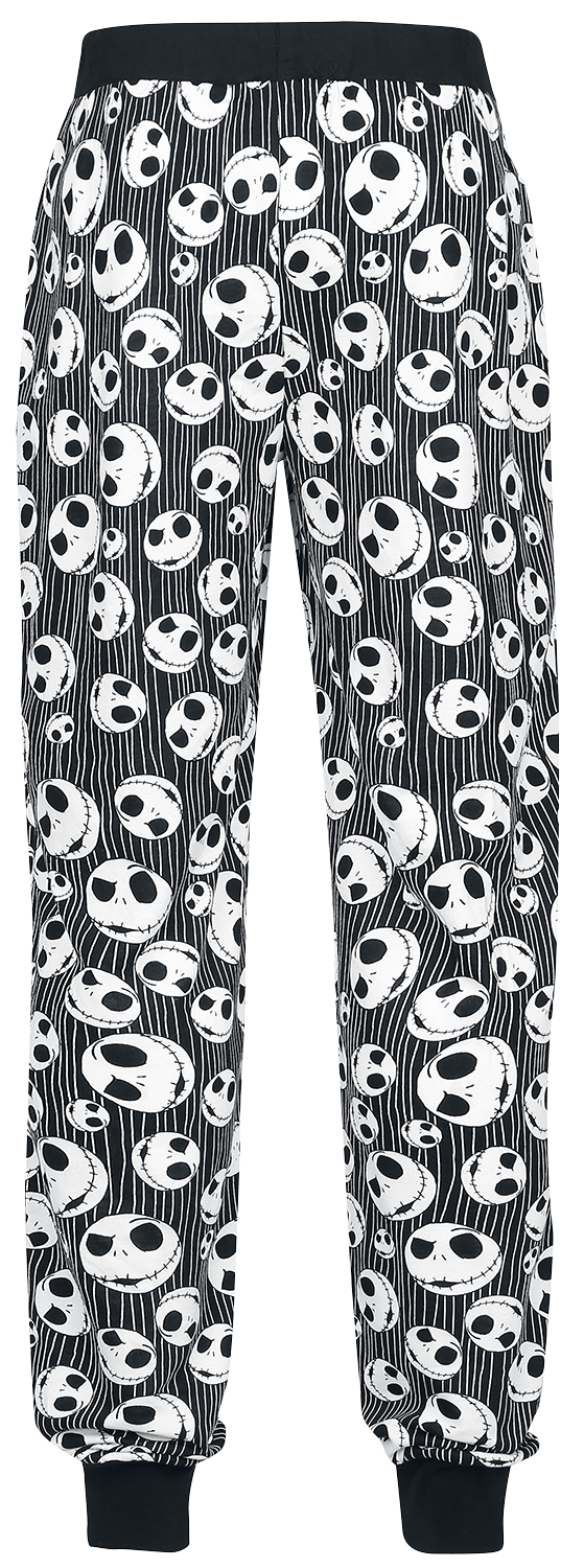 Bas de pyjama Disney de L'Étrange Noël De Monsieur Jack - Jack Skellington - Crâne - S à 5XL - pour Femme - noir - L'Étrange Noël De Monsieur Jack - View 2